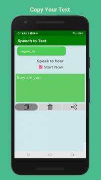 Speech To Text converter - Voice Notes Typing App 4 تصوير الشاشة