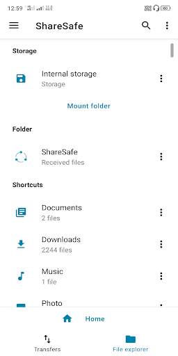 ShareSafe - Indian App to share files safely screenshot 3