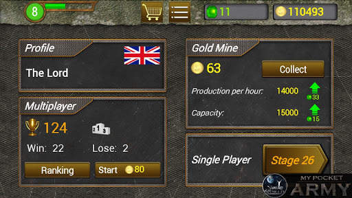 My Pocket Army (War Game) screenshot 9