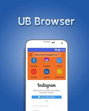 UB Browser - Indian Speed Browser For Android screenshot 3