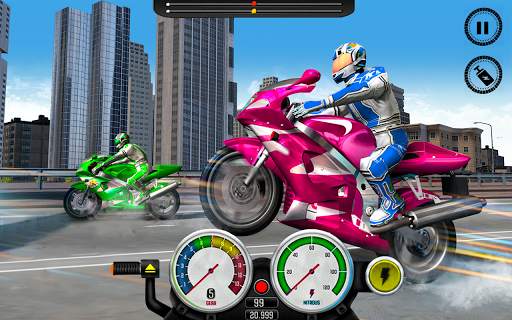 Real Motorcycle Bike Race Game screenshot 4
