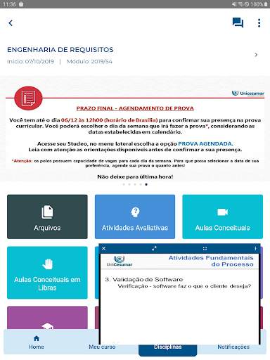 Unicesumar Studeo App screenshot 9