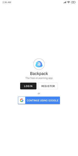Backpack screenshot 1