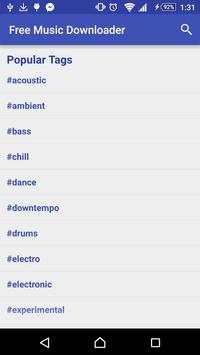 Free Music Downloader screenshot 1