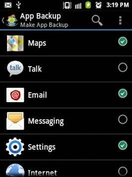 Application Share & Backup screenshot 1