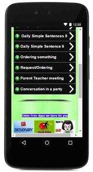 Daily conversation Eng-Hindi screenshot 3