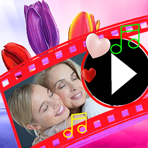 Mother Day Video Maker With Music And Frames أيقونة