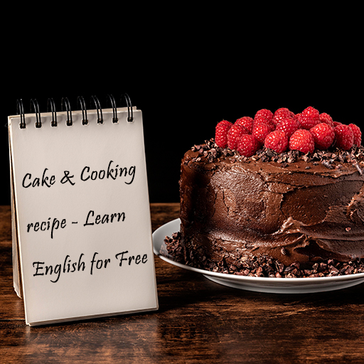 Cake &amp; Cooking recipe- Learn English for Free icon