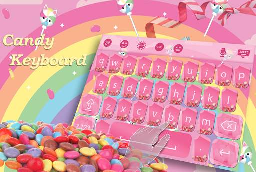 Candy Keyboard - Cute Candy Keyboard screenshot 1