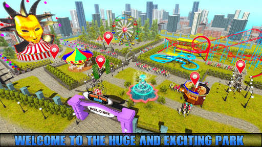 Theme Park Swings Rider Game screenshot 13