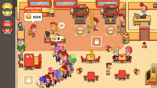 Idle Burger Tycoon-Burger shop screenshot 7