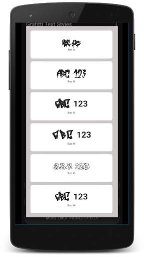 Grafitti Font For Huawei / Honor / EMUI screenshot 6