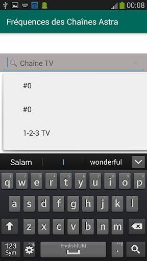 Fréquences des Chaînes Astra screenshot 6