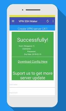 VPN SSH Maker screenshot 6