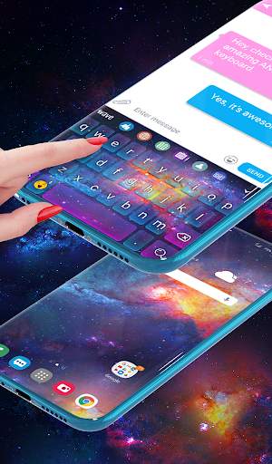 Stars Galaxy Wallpaper Theme screenshot 4