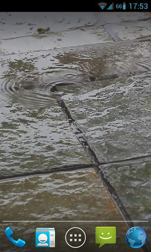 Rain Ripples Live Wallpaper HD screenshot 3