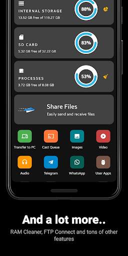 Bharat File Manager. Share files, Boost RAM & more स्क्रीनशॉट 6