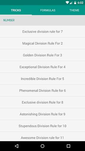 Math Tricks & Formulas screenshot 2