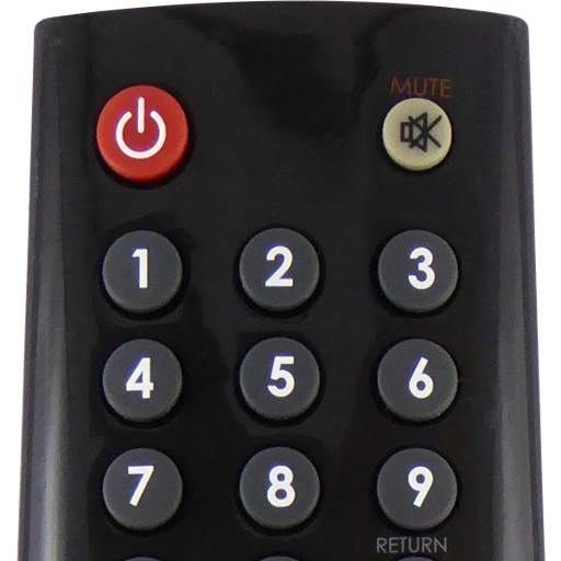 Remote Control For Coby TV 8.8.7.2