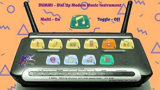 Dial-up Modem Music Instrument screenshot 2