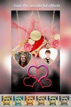 Romantic Love Locket Photo Frame screenshot 3
