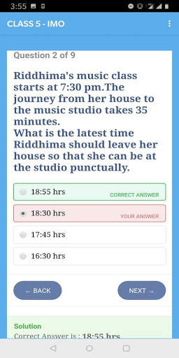 CLASS 5 - IMO - MATHS OLYMPIAD screenshot 3