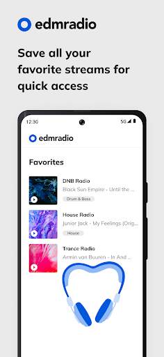Edmradio - Dance Music Stream 5 تصوير الشاشة