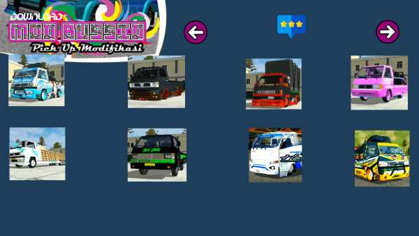 Download Mod Bussid Pickup Modifikasi screenshot 2