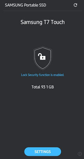 Samsung Portable SSD 1.0 screenshot 3