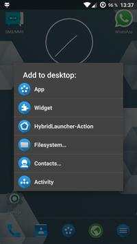 Hybrid Launcher Contacts Addon screenshot 2