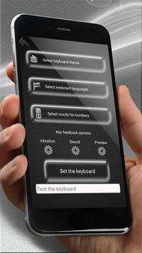 Black And White Keyboard Theme screenshot 5