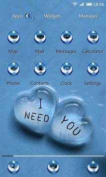 Water 91 Launcher Theme screenshot 3