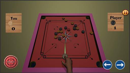Classic carrom 3d screenshot 1