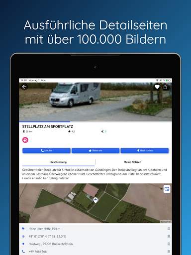 Stellplatz-Radar: Wohnmobil Stell- & Campingplätze screenshot 15