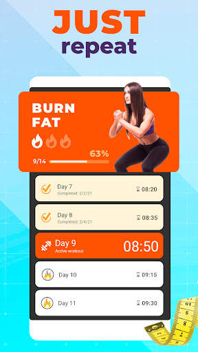 Burn fat workout in 30 days screenshot 3