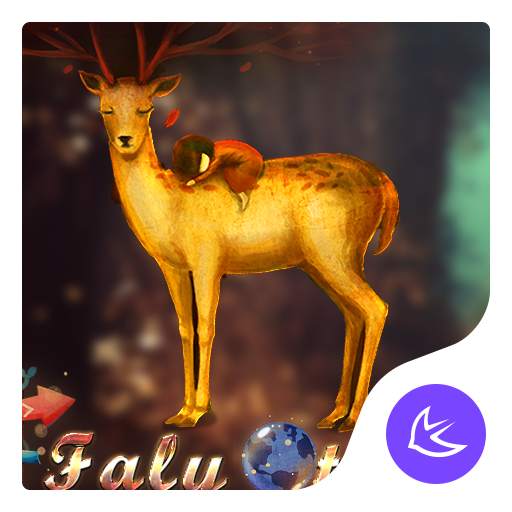 Cute deer fairy tale - APUS Launcher theme 1063.0.1001