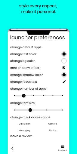 maximal - premium minimalist launcher with themes screenshot 3