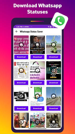 InstantSaver- Story IGTV Reels Saver For Instagram screenshot 5