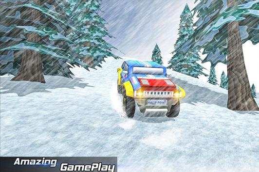 4x4 Winter Snow Car Rally Racing screenshot 15