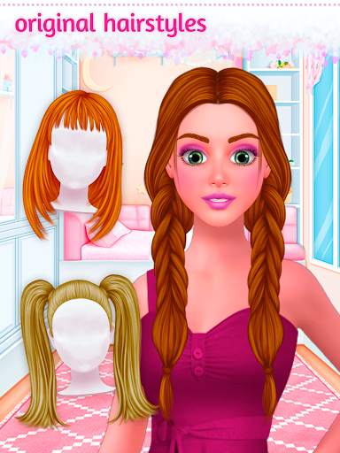 Fashion Girl Salon Makeover: Makeup & Dress up screenshot 9