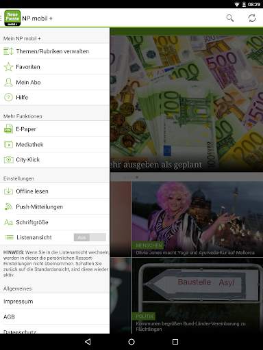 NP mobil   screenshot 14