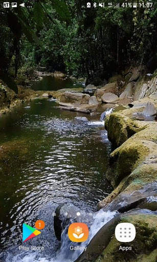 Hilly Pond Live Wallpaper screenshot 2