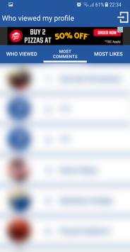Who Viewed Your Profile - Social Stats Analyser screenshot 4