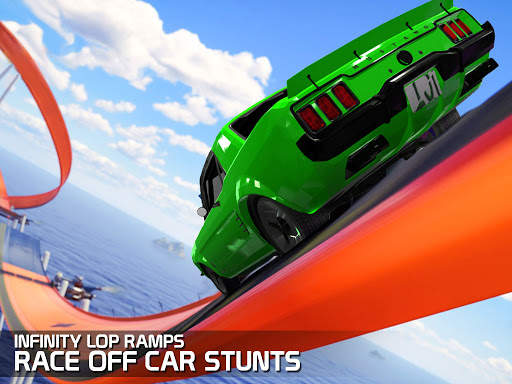 Mega Ramp Hot Car Jumping: Race Off Car Stunt Game screenshot 8