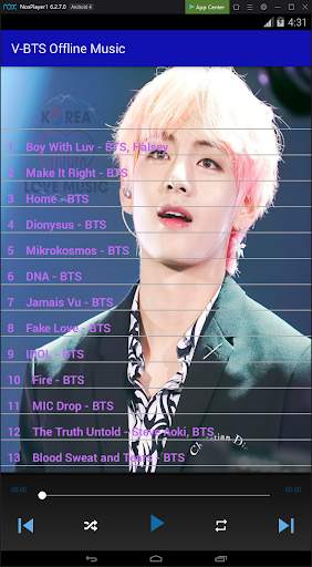 V-BTS Offline Music screenshot 1