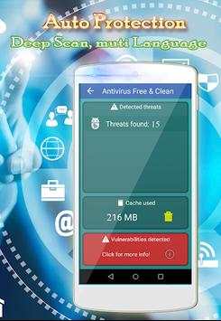 Antivirus 2018- Virus Cleaner स्क्रीनशॉट 2