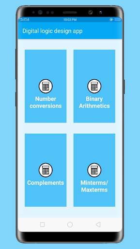 Digital logic design app screenshot 2