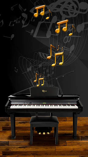 Gold Piano APUS Live Wallpaper screenshot 4