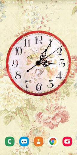 Shabby Chic Clocks Live Wallpaper screenshot 7