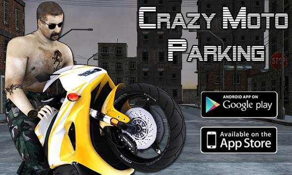 Crazy Moto Parking King 3D screenshot 1